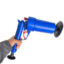 Desentupidor de Pressão a Ar com Bomba Potente – Limpa Vaso Sanitário, Pia e Ralos