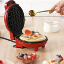 Mini Máquina de Waffles Elétrica Portátil 110V