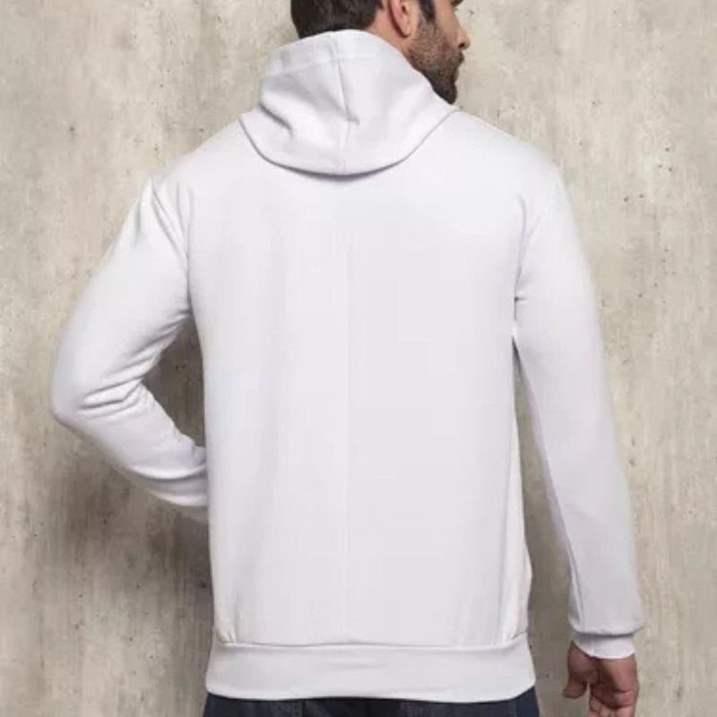 Moletom Unissex Flanelado Canguru com Capuz de Algodão