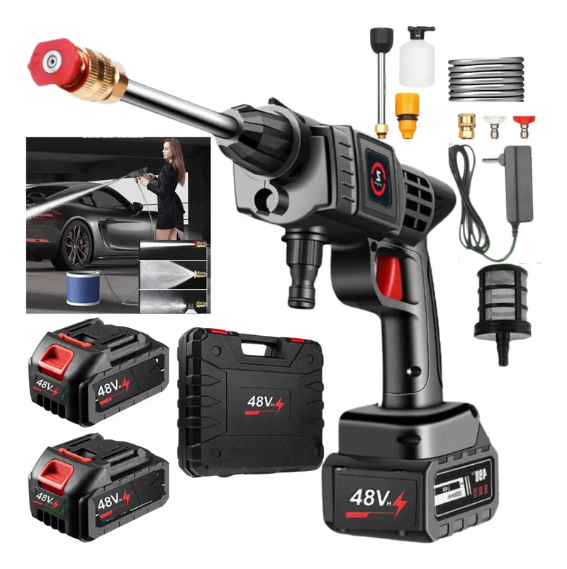 Pistola Lavadora de Alta Pressão Profissional Recarregável