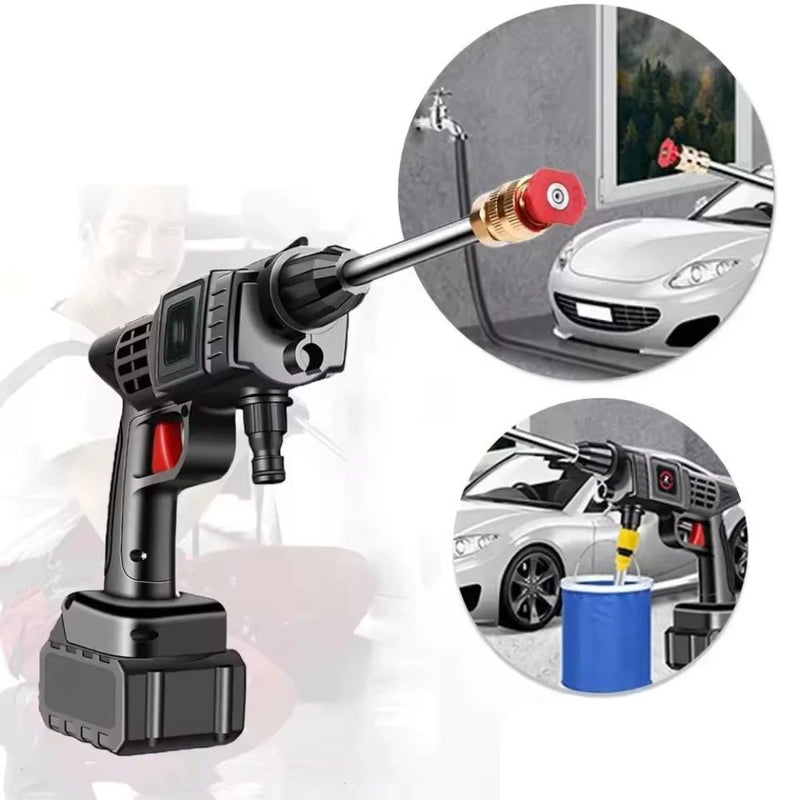 Pistola Lavadora de Alta Pressão Profissional Recarregável