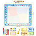 Tapete Mágico de Desenho com Água 100x80cm – Brinquedo Educativo Reutilizável com Canetas Mágicas para Crianças