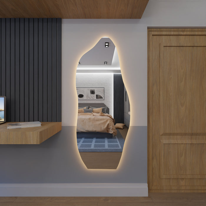 [ULTIMAS UNIDADES]- Espelho Orgânico Com Led 170cm x 70cm