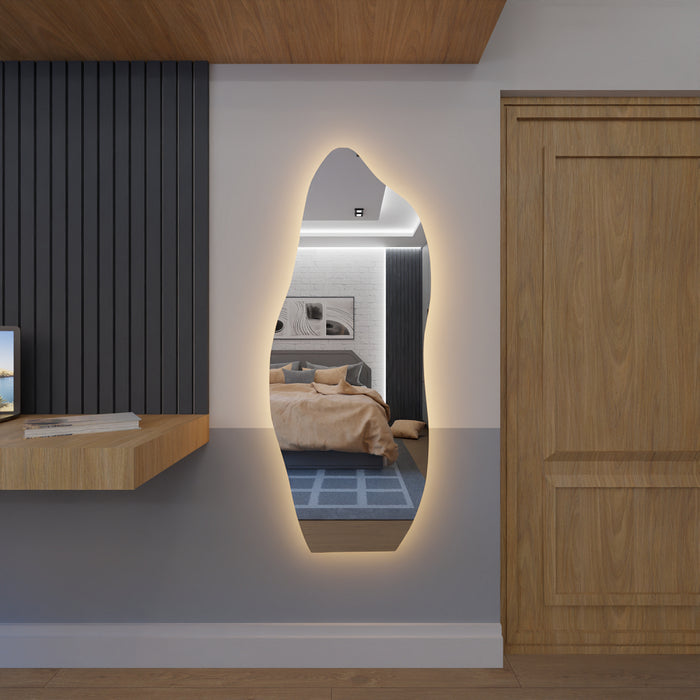 [ULTIMAS UNIDADES]- Espelho Orgânico Com Led 170cm x 70cm